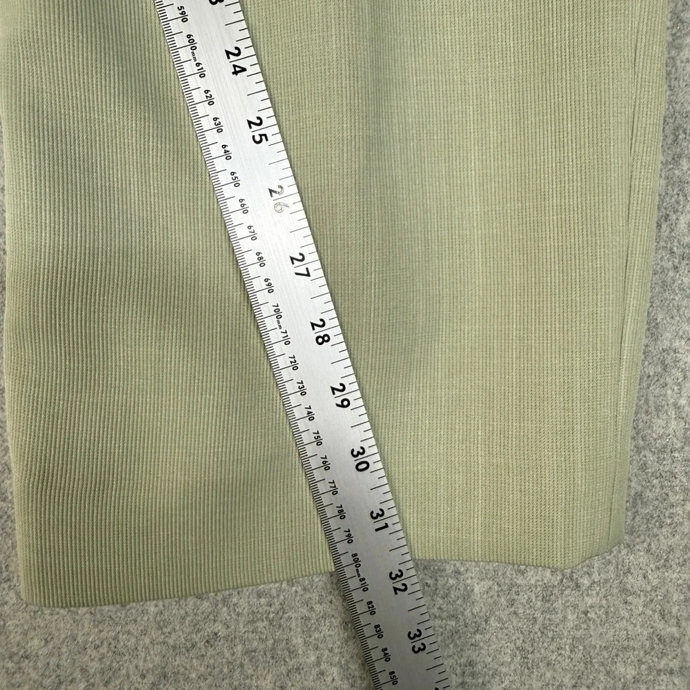 Jones New York Suit 2 Piece Set 16W Sage Green Shawl Lapel Blazer Straight Pants